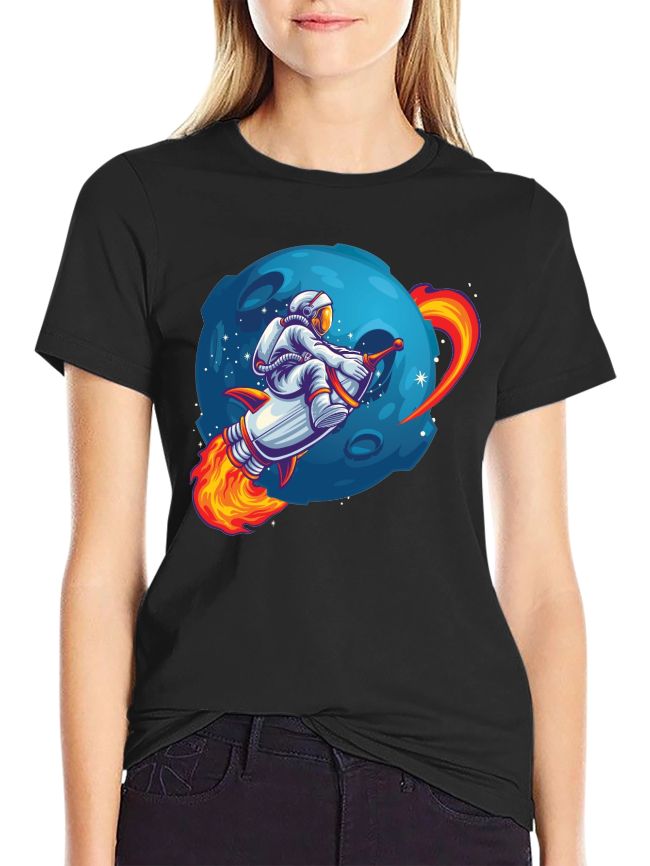 Astronaut Rocket Ride T-Shirt