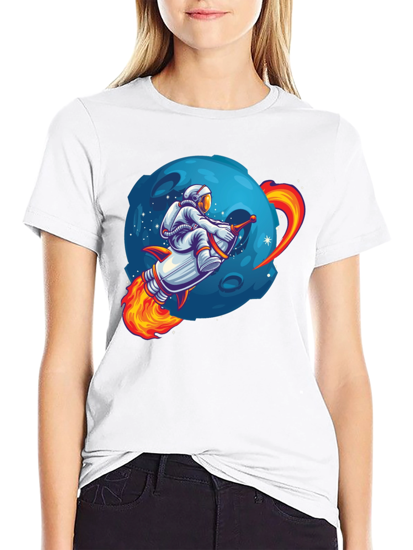 Astronaut Rocket Ride T-Shirt