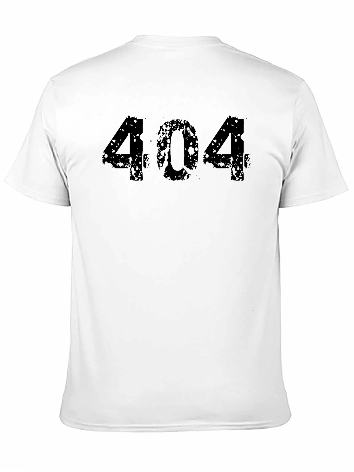 Error 404 T-Shirt - Distressed Graphic Tee