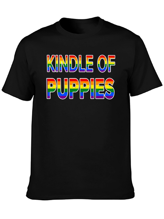 Kindle of Puppies Rainbow Pride T-Shirt