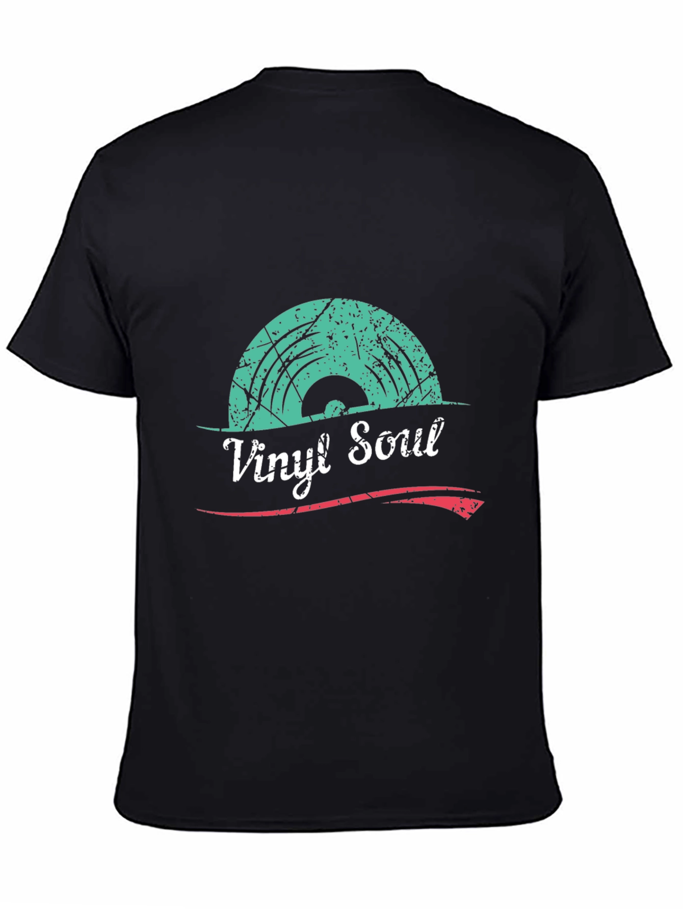 Vinyl Soul Graphic T-Shirt - Retro Music Tee