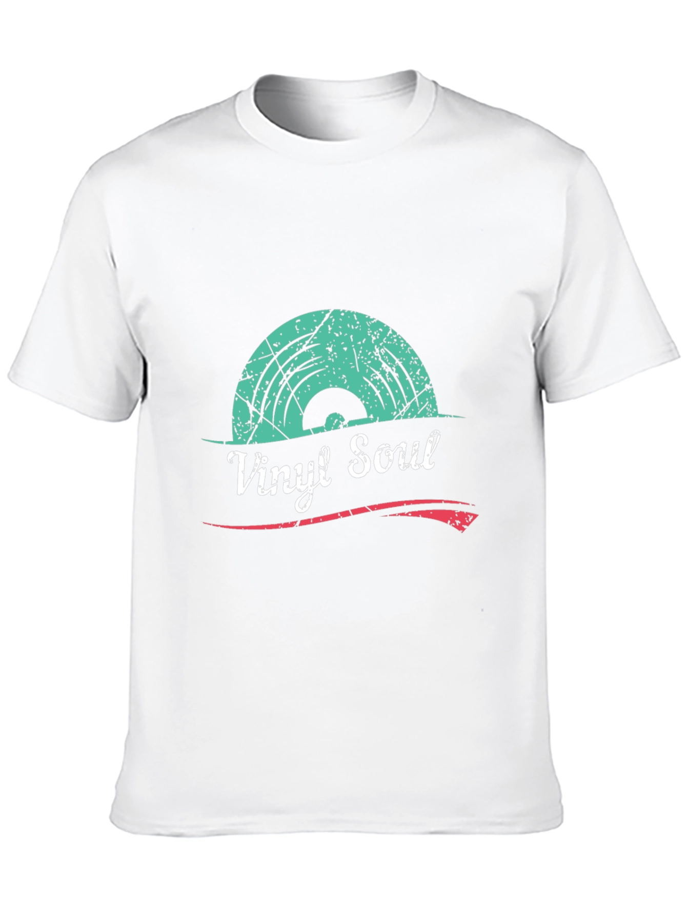 Vinyl Soul Graphic T-Shirt - Retro Music Tee