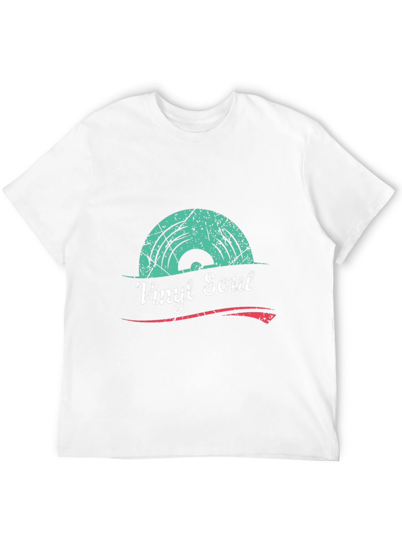 Vinyl Soul Graphic T-Shirt - Retro Music Tee