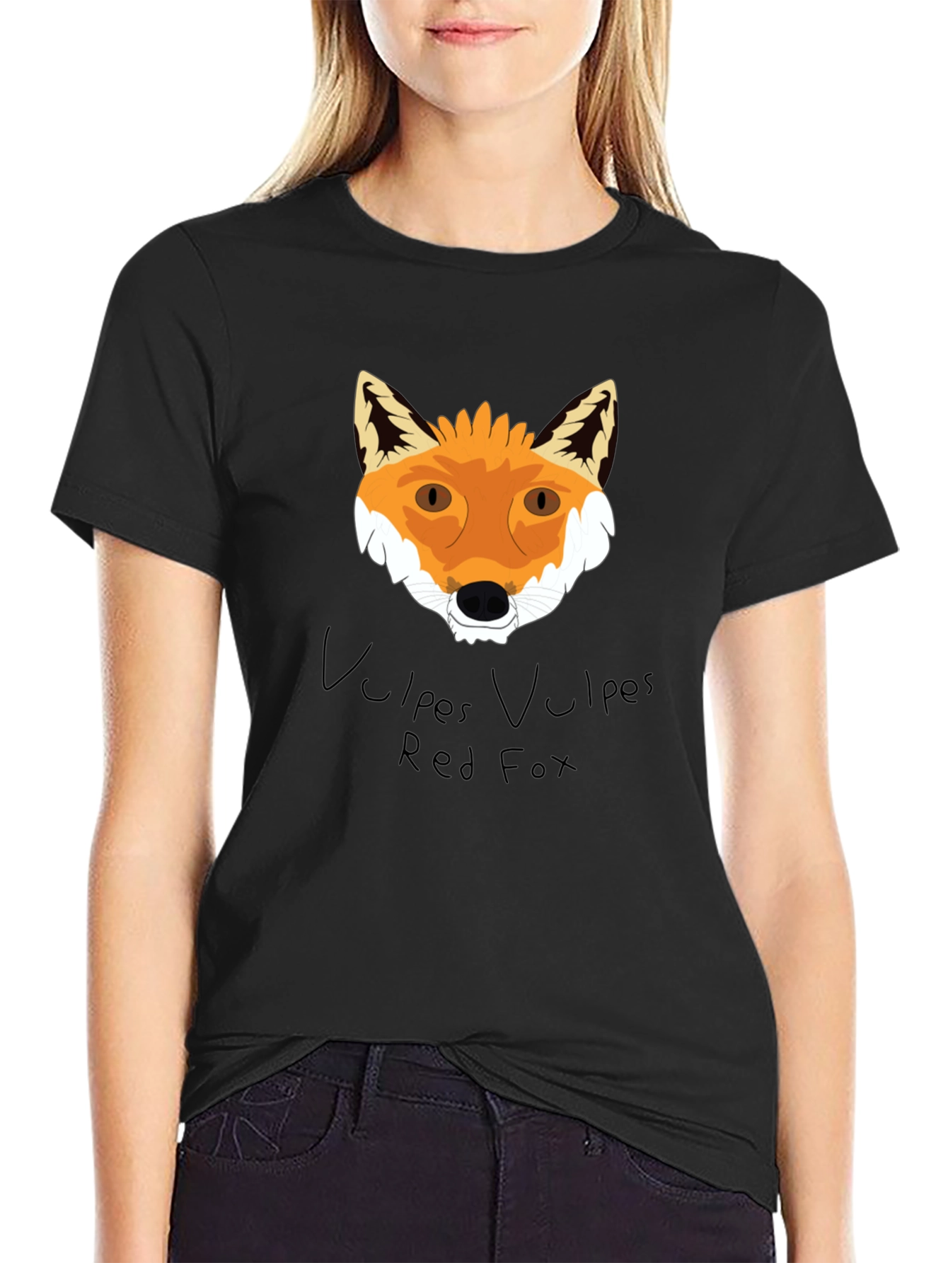 Red Fox Graphic Tee - Nature Lovers T-Shirt