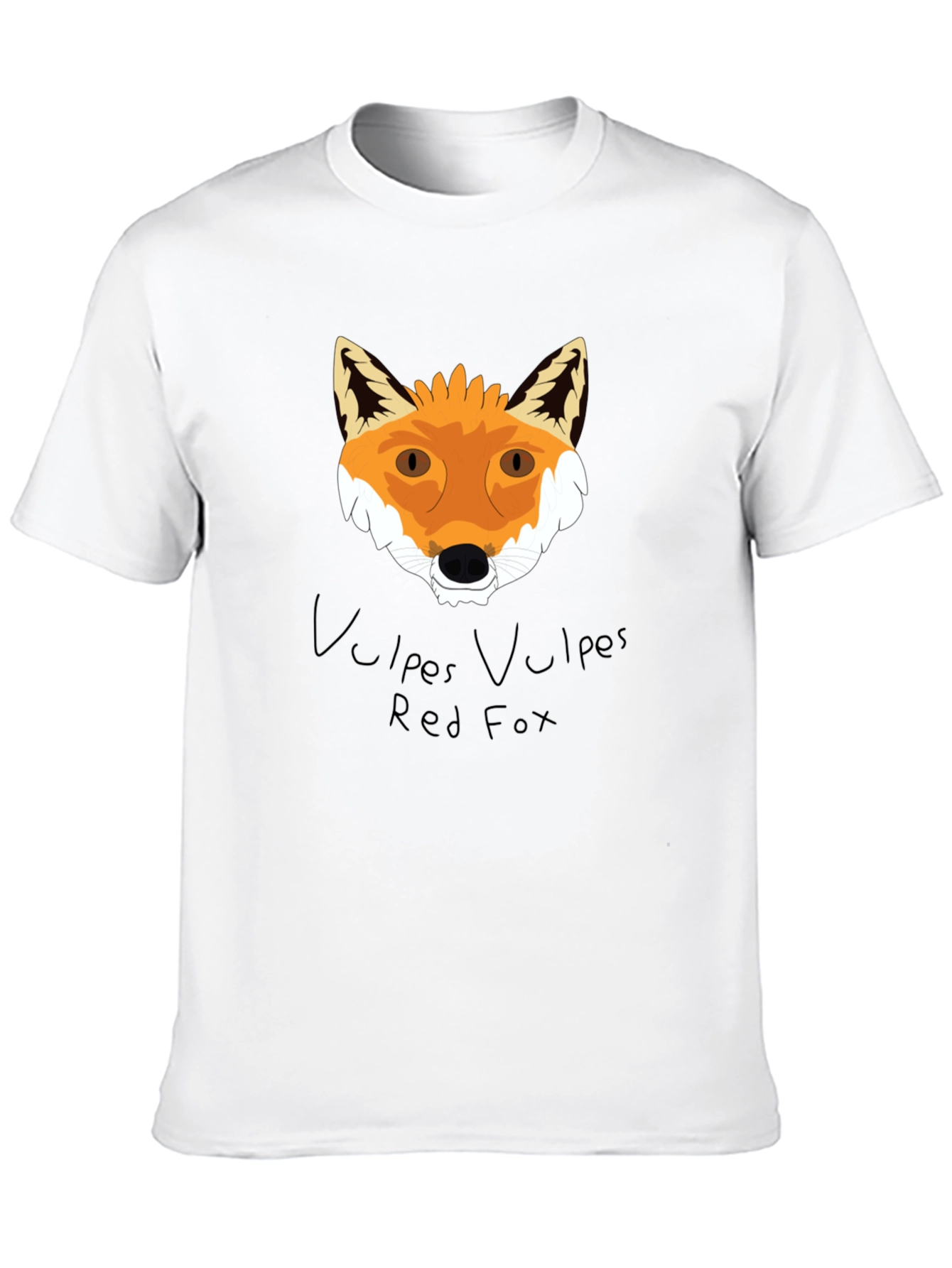 Red Fox Graphic Tee - Nature Lovers T-Shirt