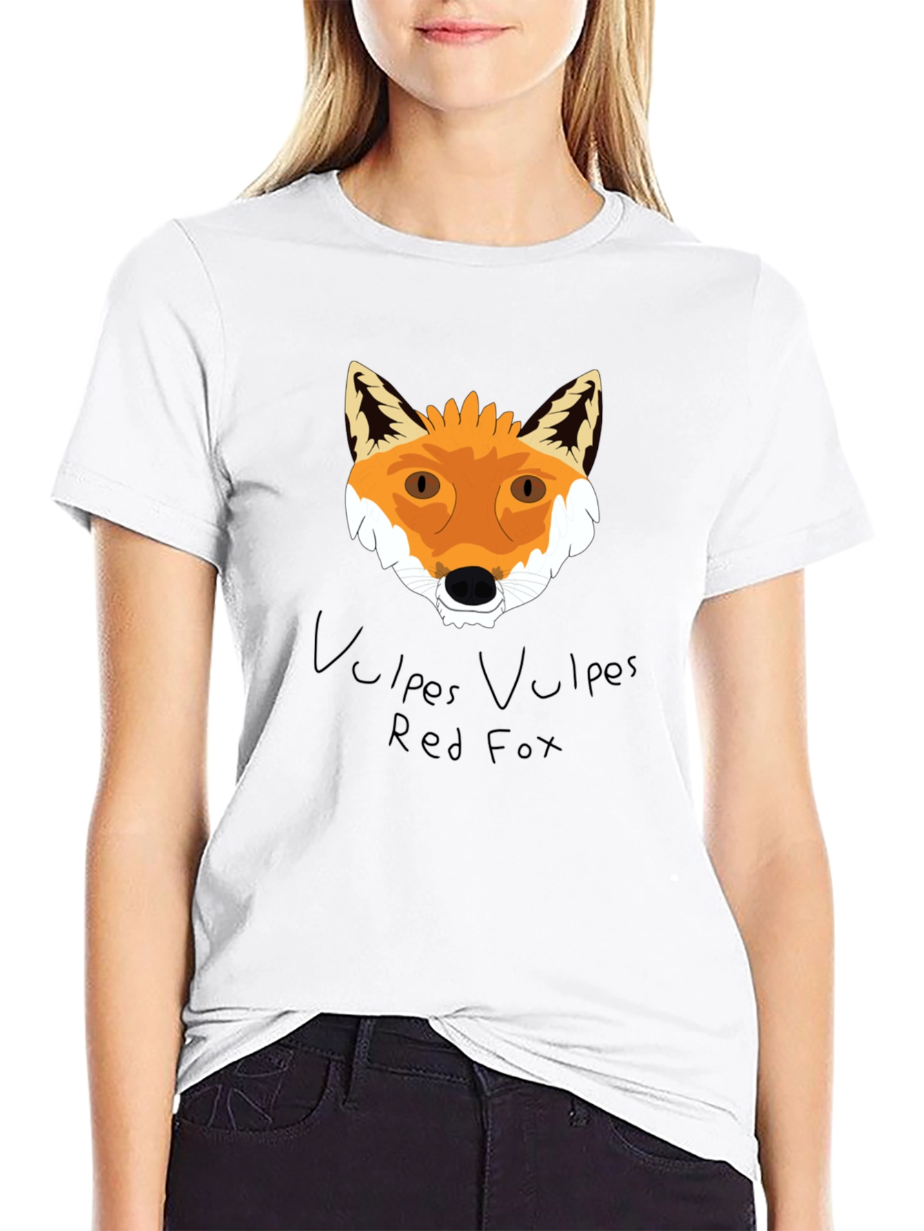 Red Fox Graphic Tee - Nature Lovers T-Shirt