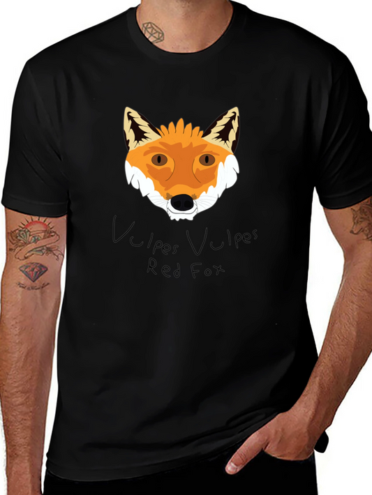 Red Fox Graphic Tee - Nature Lovers T-Shirt