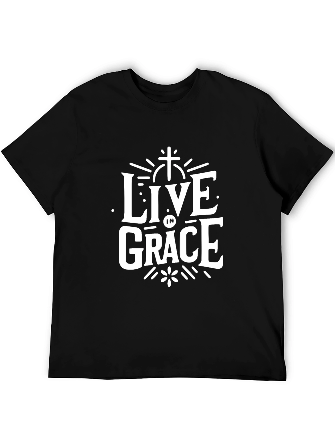 Live in Grace Christian T-Shirt