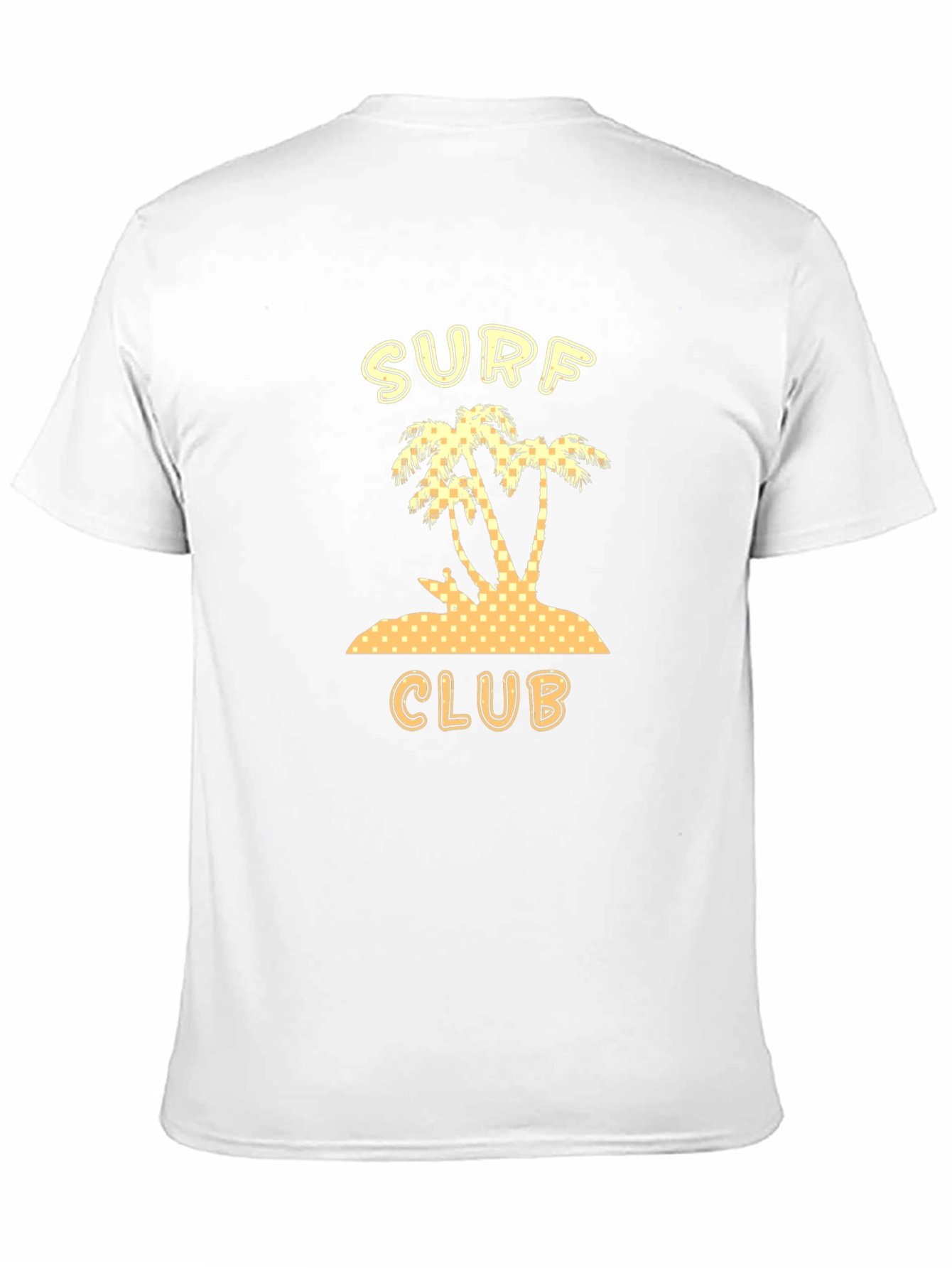 Surf Club T-Shirt | Palm Tree Island Design