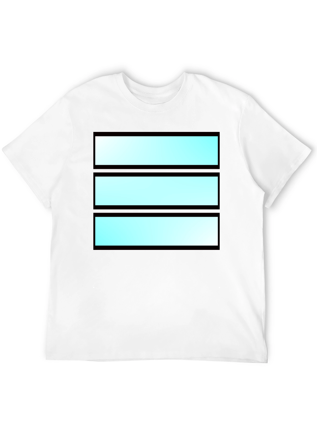 Modern Striped Graphic Tee - Cool Casual Wear