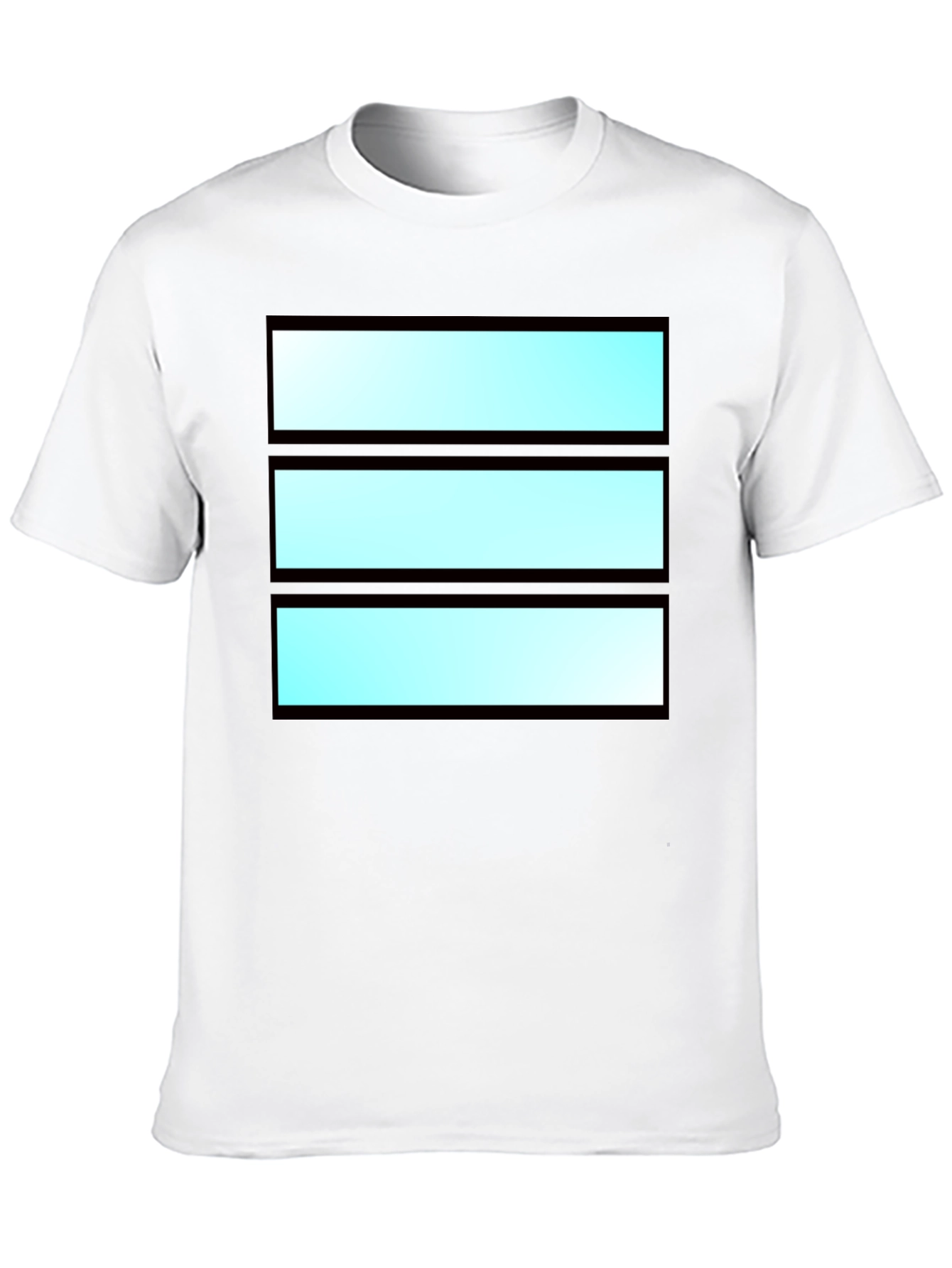 Modern Striped Graphic Tee - Cool Casual Wear