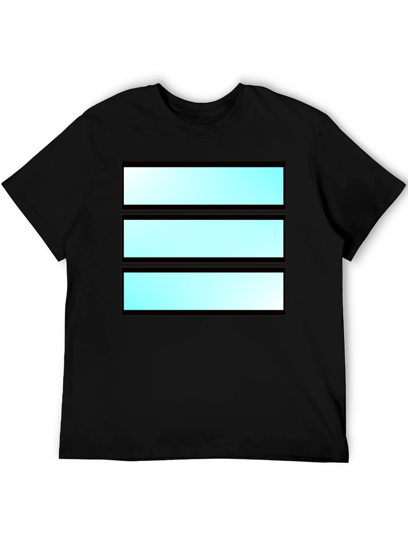 Modern Striped Graphic Tee - Cool Casual Wear