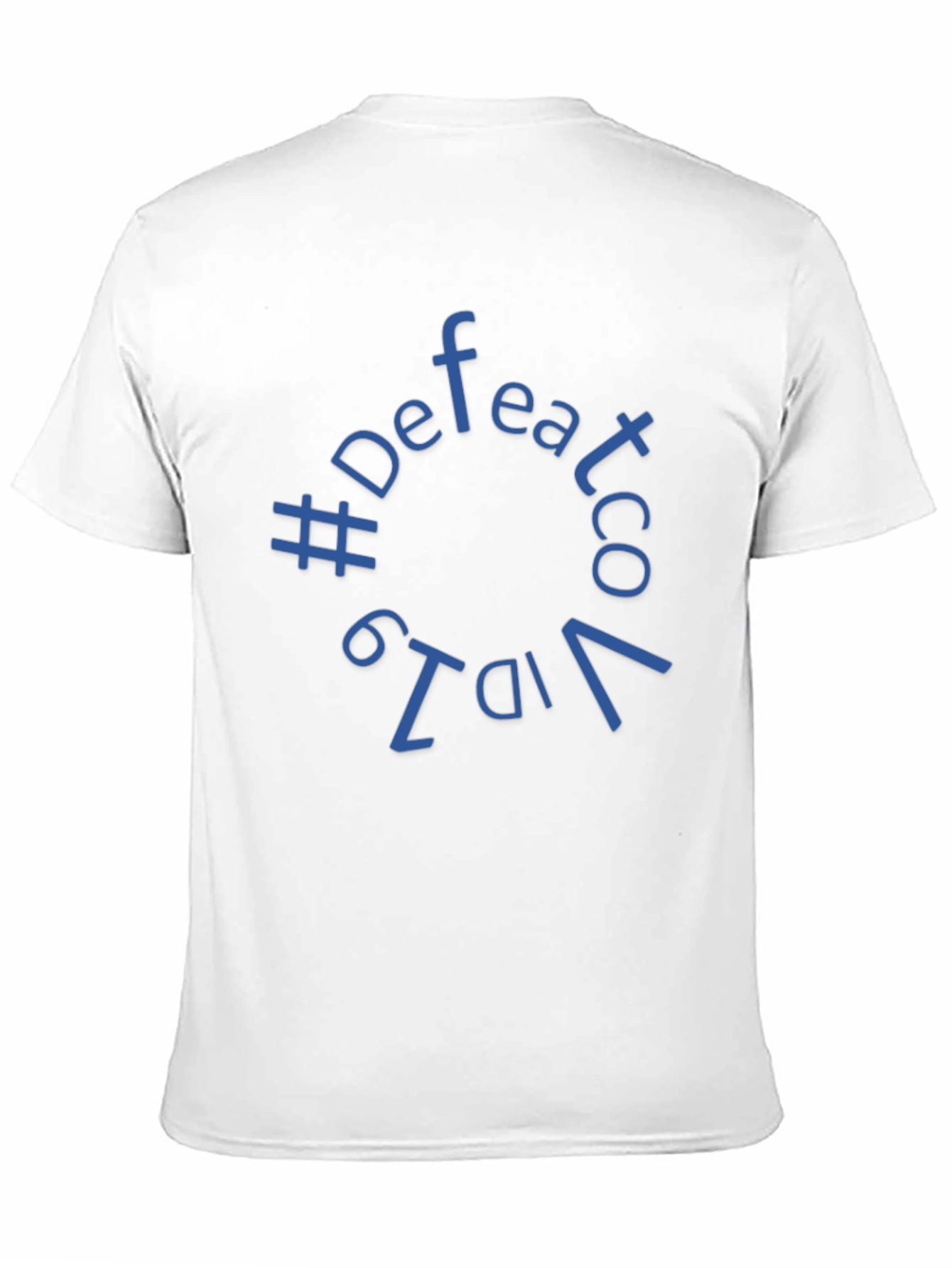 Defeat Covid 19 Black T-Shirt