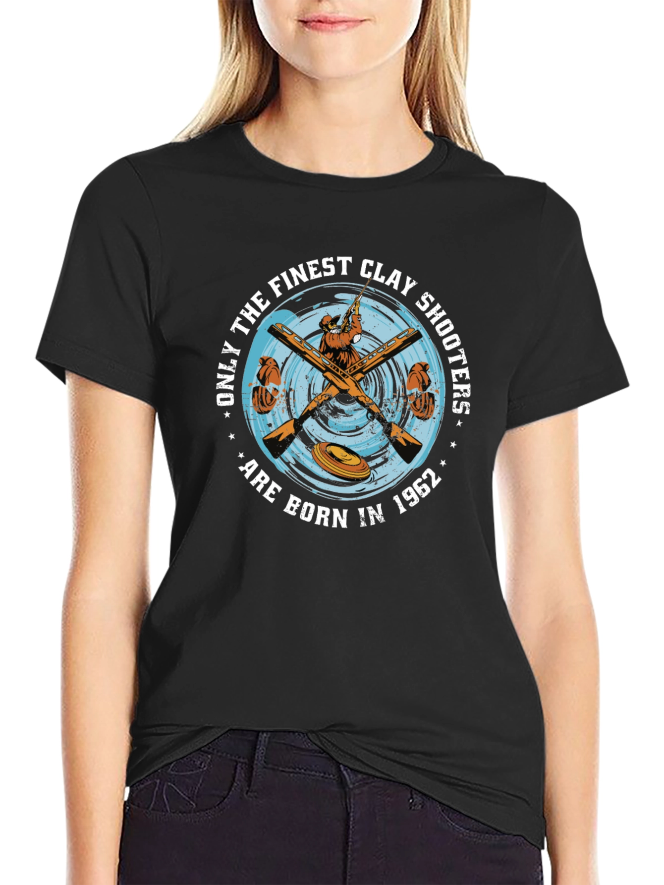 Finest Clay Shooters Born in 1962 T-Shirt