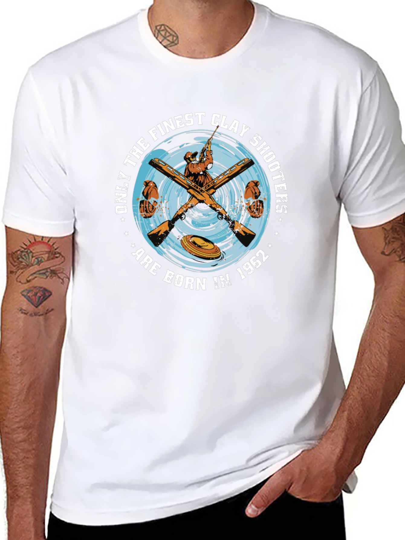 Finest Clay Shooters Born in 1962 T-Shirt