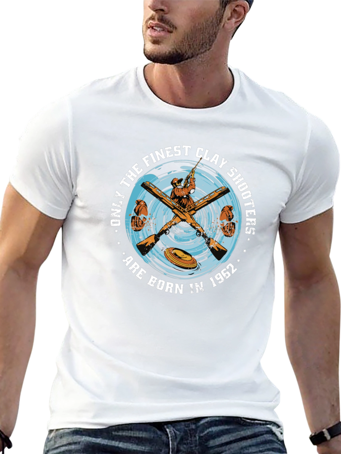 Finest Clay Shooters Born in 1962 T-Shirt