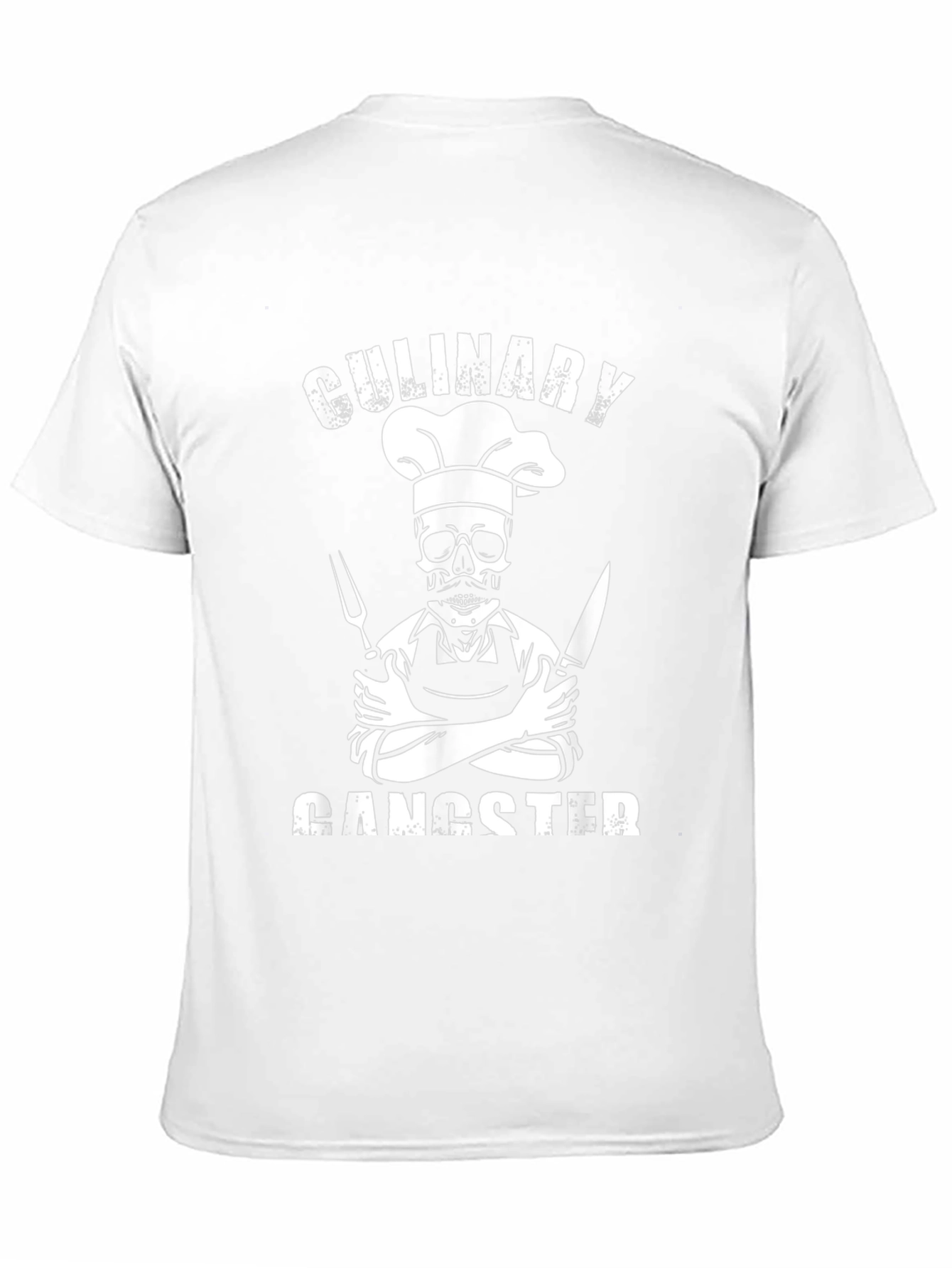 Culinary Gangster T-Shirt - Chef Skull Tee