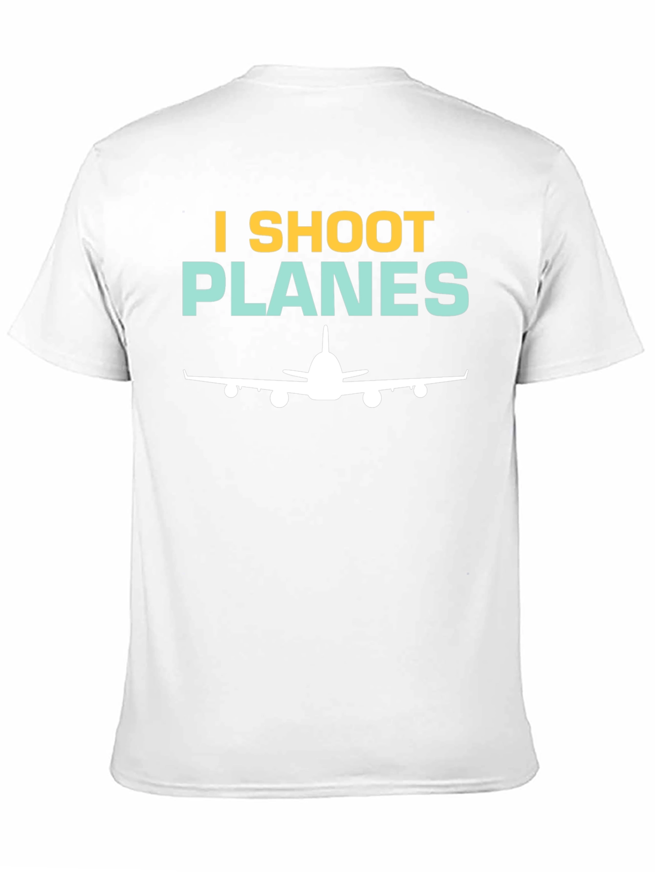 I Shoot Planes T-Shirt - Aviation Photographer Gift
