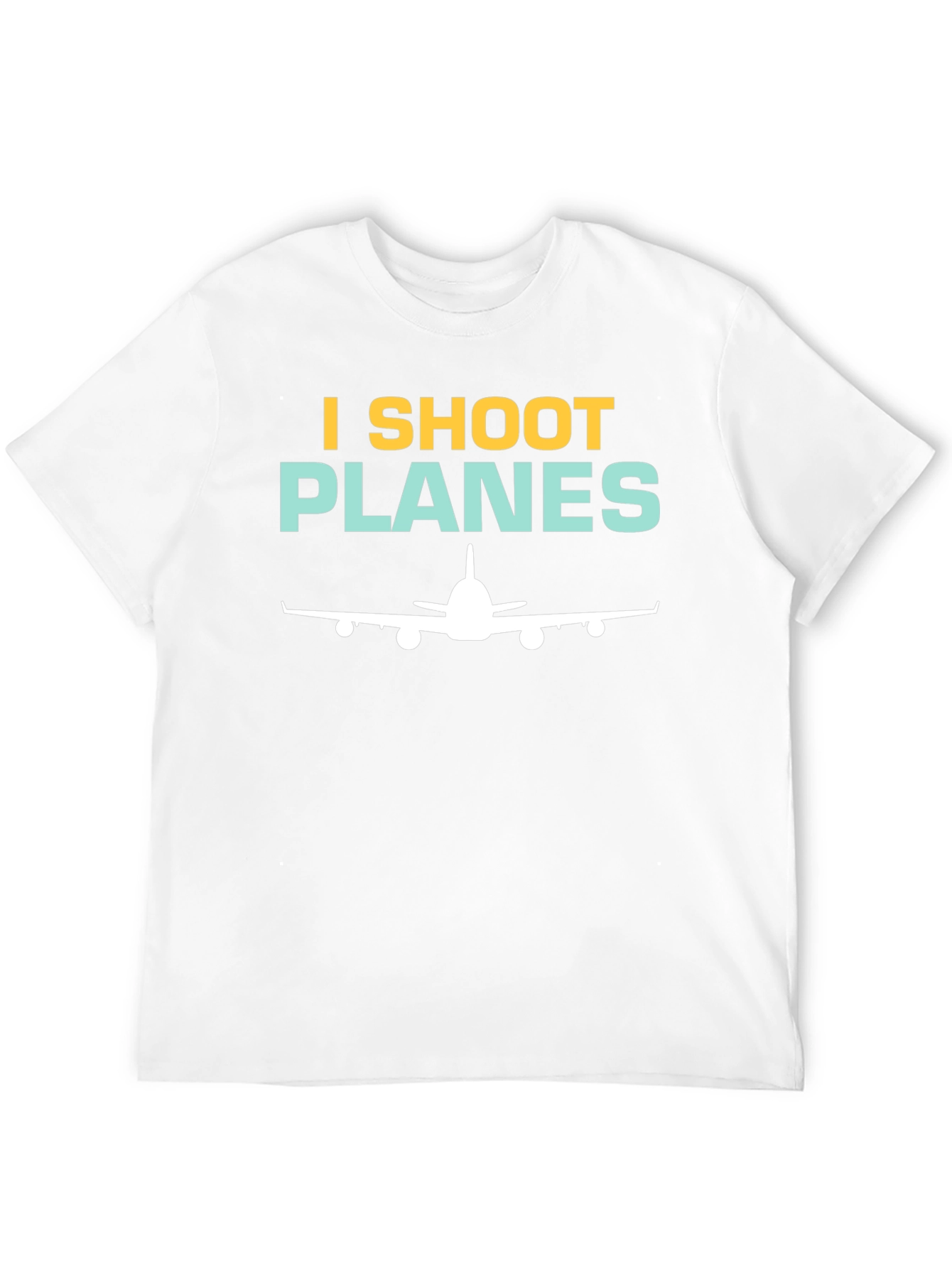 I Shoot Planes T-Shirt - Aviation Photographer Gift