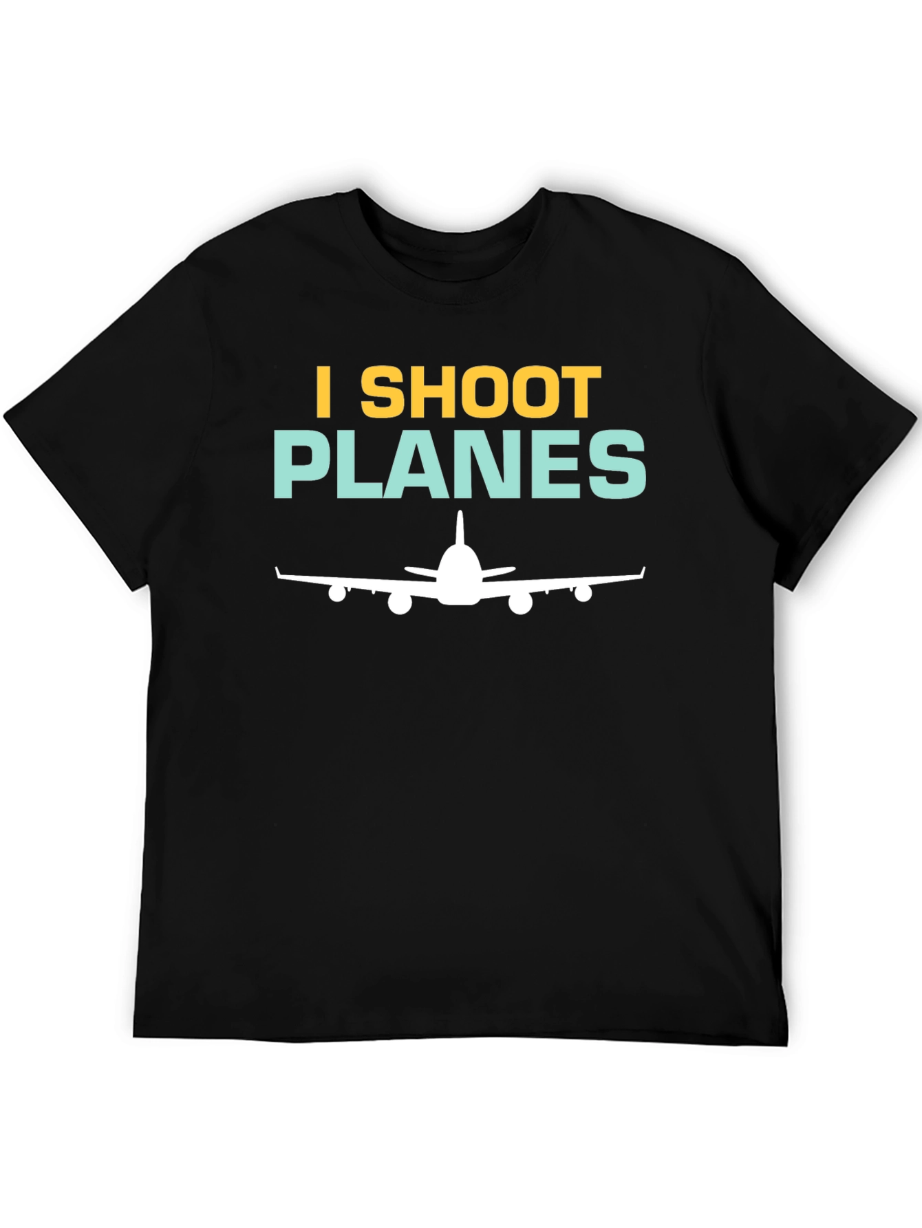 I Shoot Planes T-Shirt - Aviation Photographer Gift