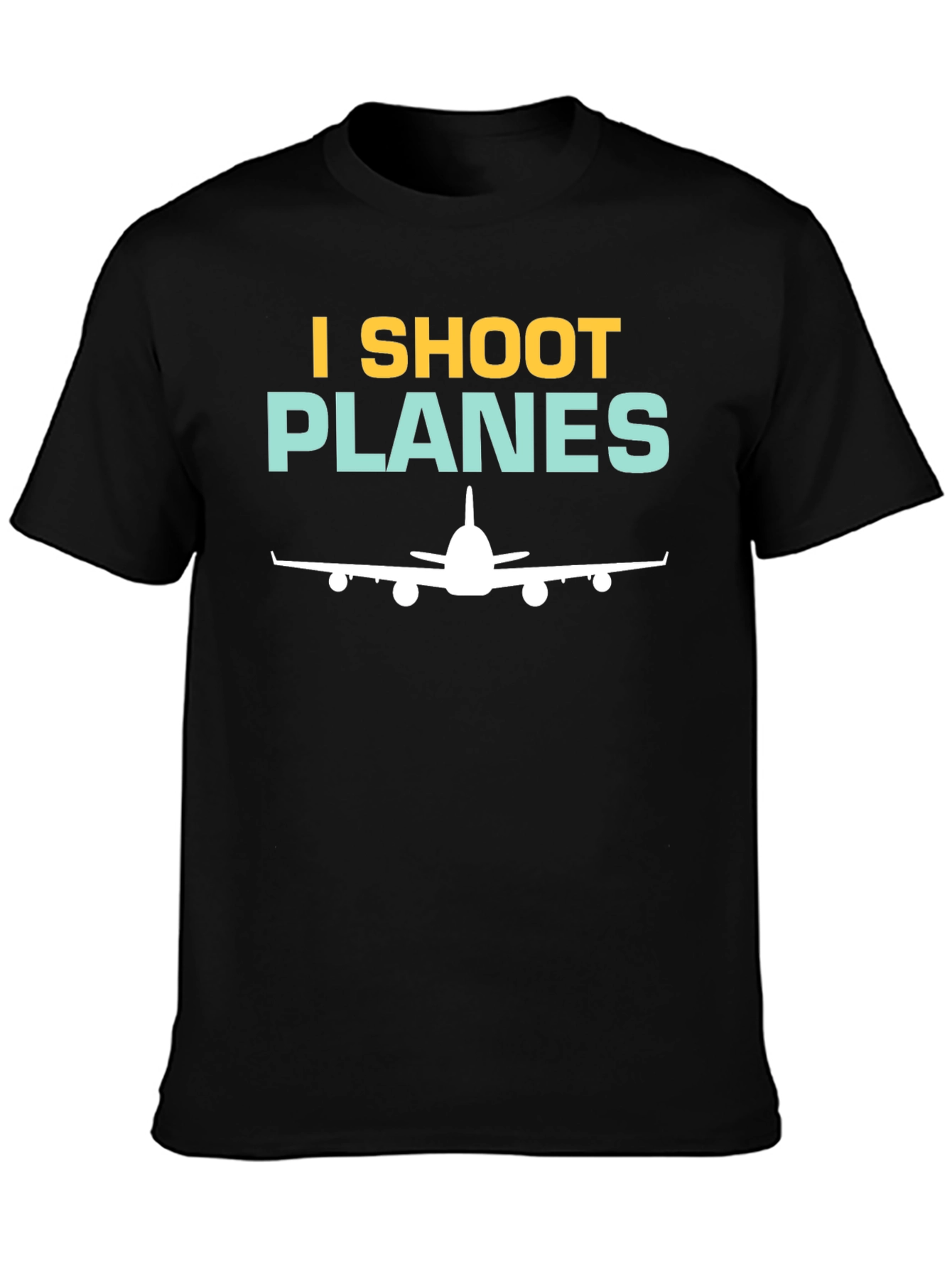 I Shoot Planes T-Shirt - Aviation Photographer Gift