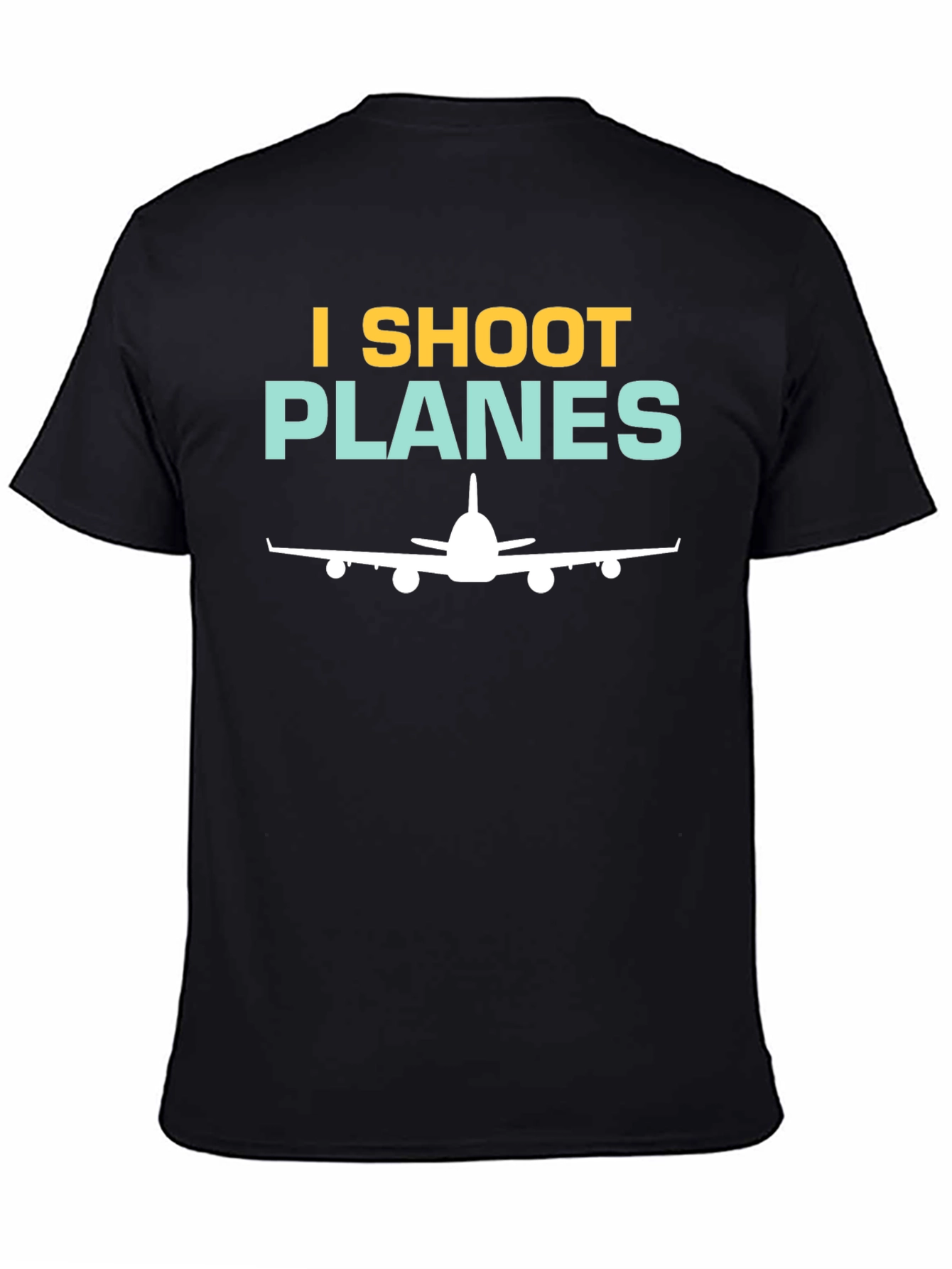 I Shoot Planes T-Shirt - Aviation Photographer Gift