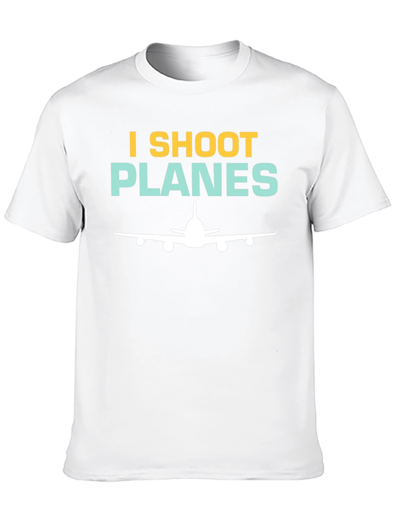I Shoot Planes T-Shirt - Aviation Photographer Gift