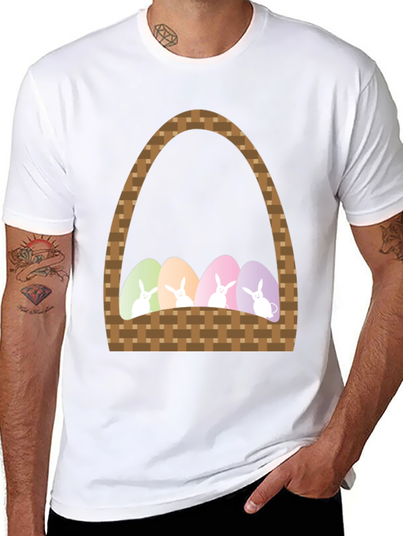 Easter Bunny Basket T-Shirt