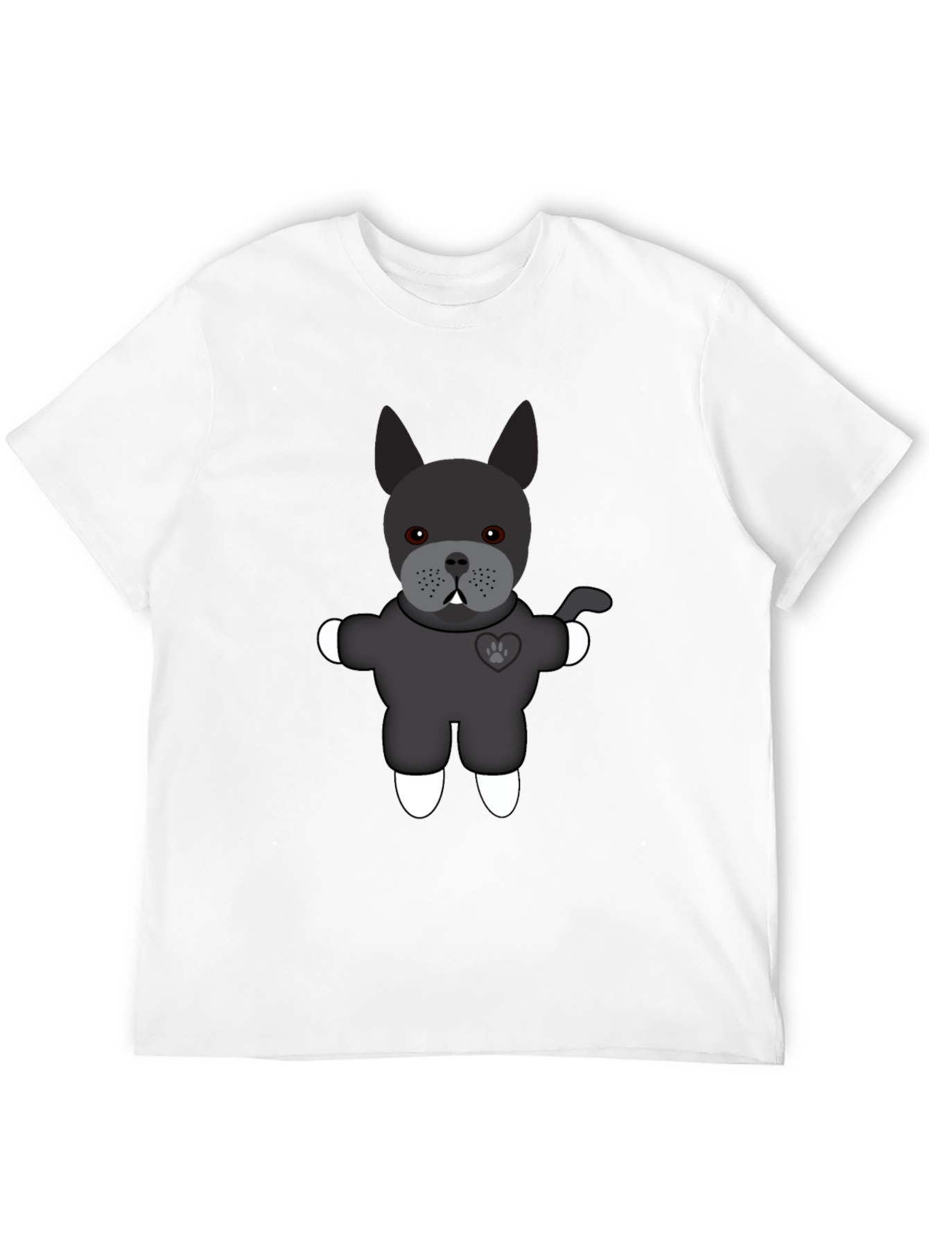 Black French Bulldog Graphic Tee