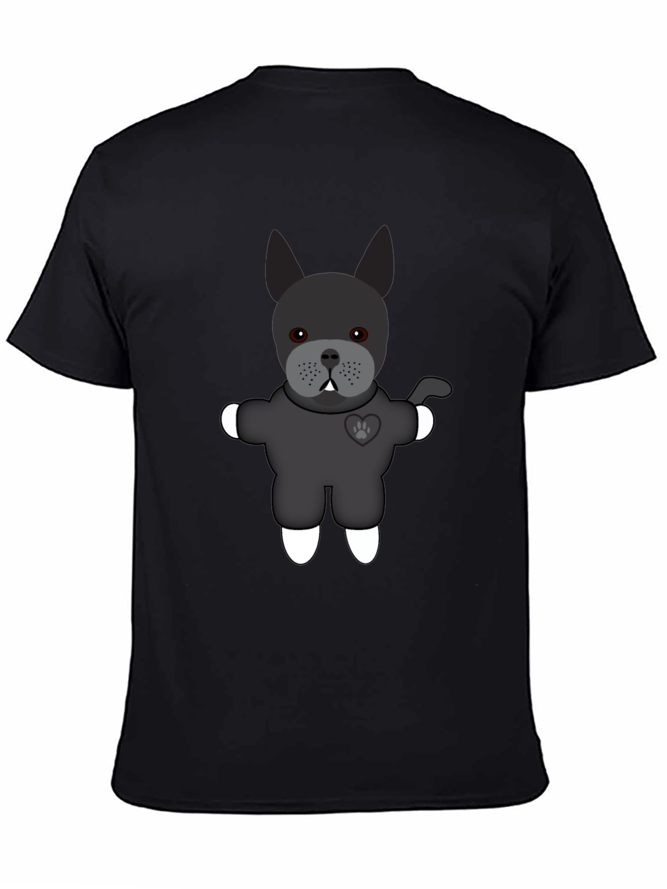Black French Bulldog Graphic Tee