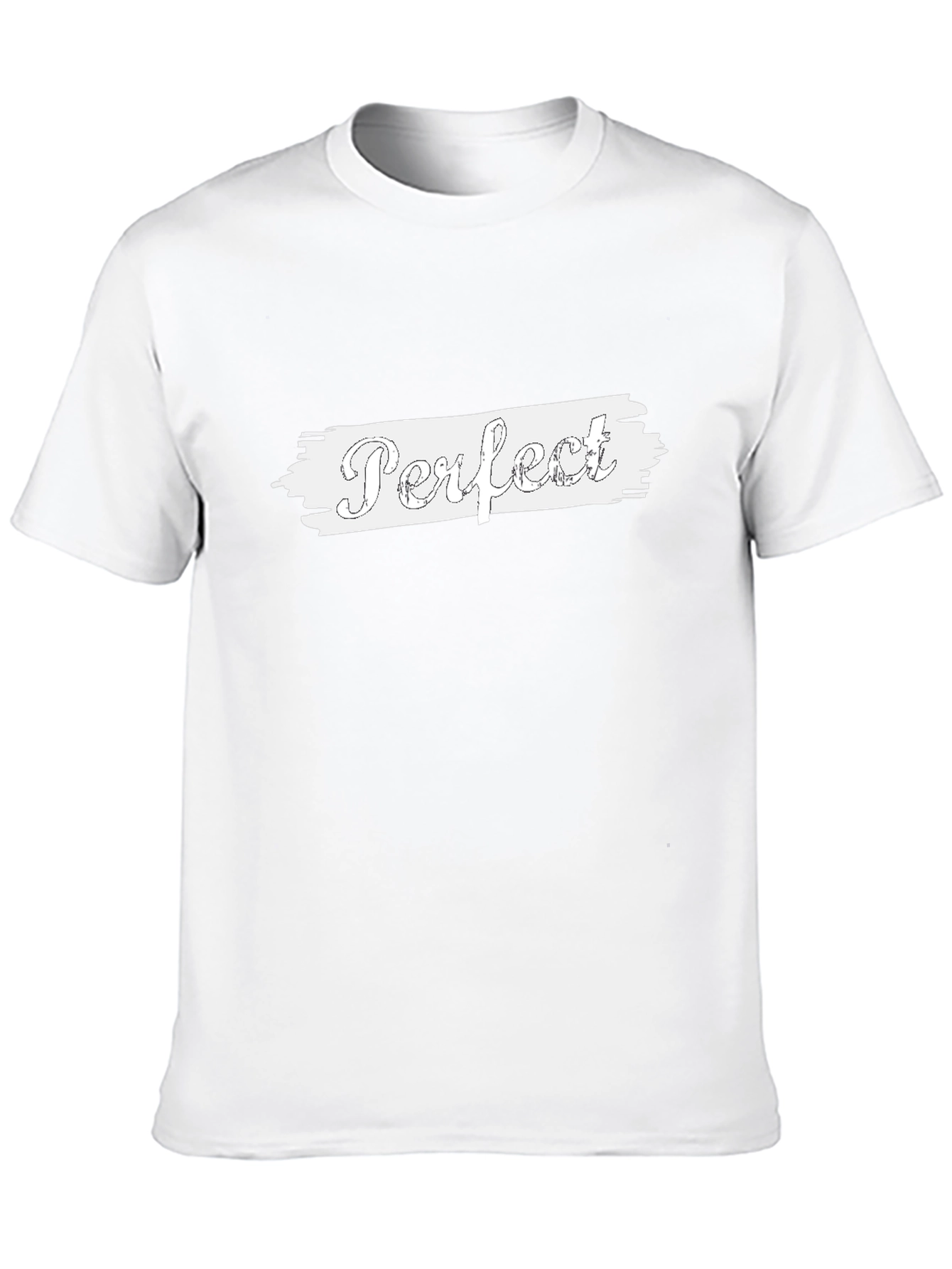 Perfect Graphic T-Shirt - Stylish Crew Neck Tee