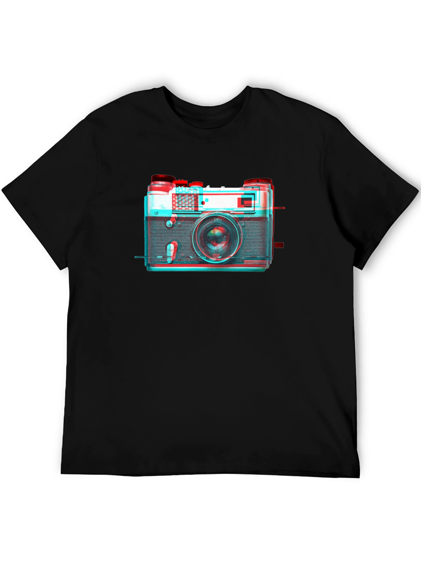 Retro Camera Graphic Tee - Classic Cool