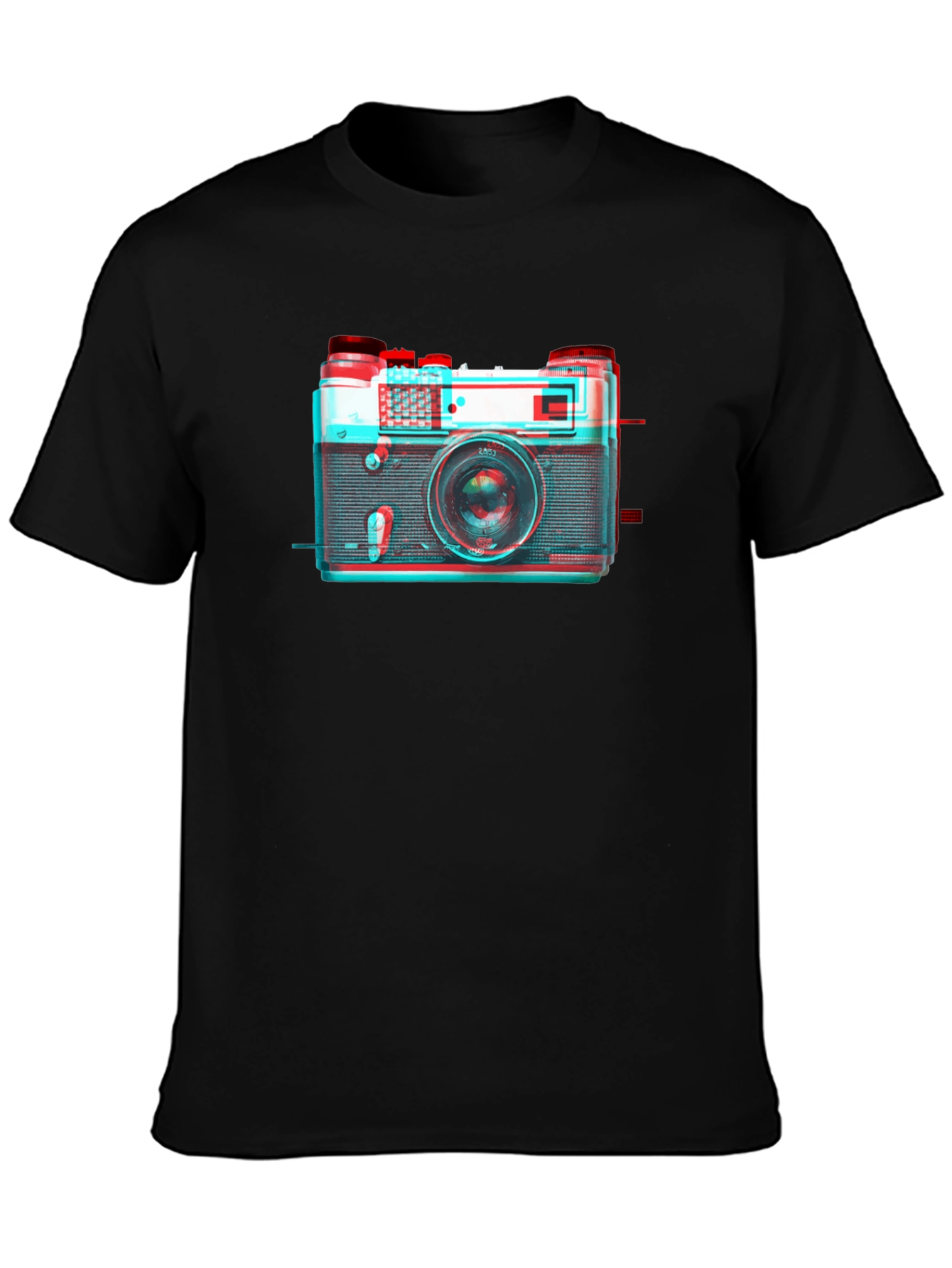 Retro Camera Graphic Tee - Classic Cool