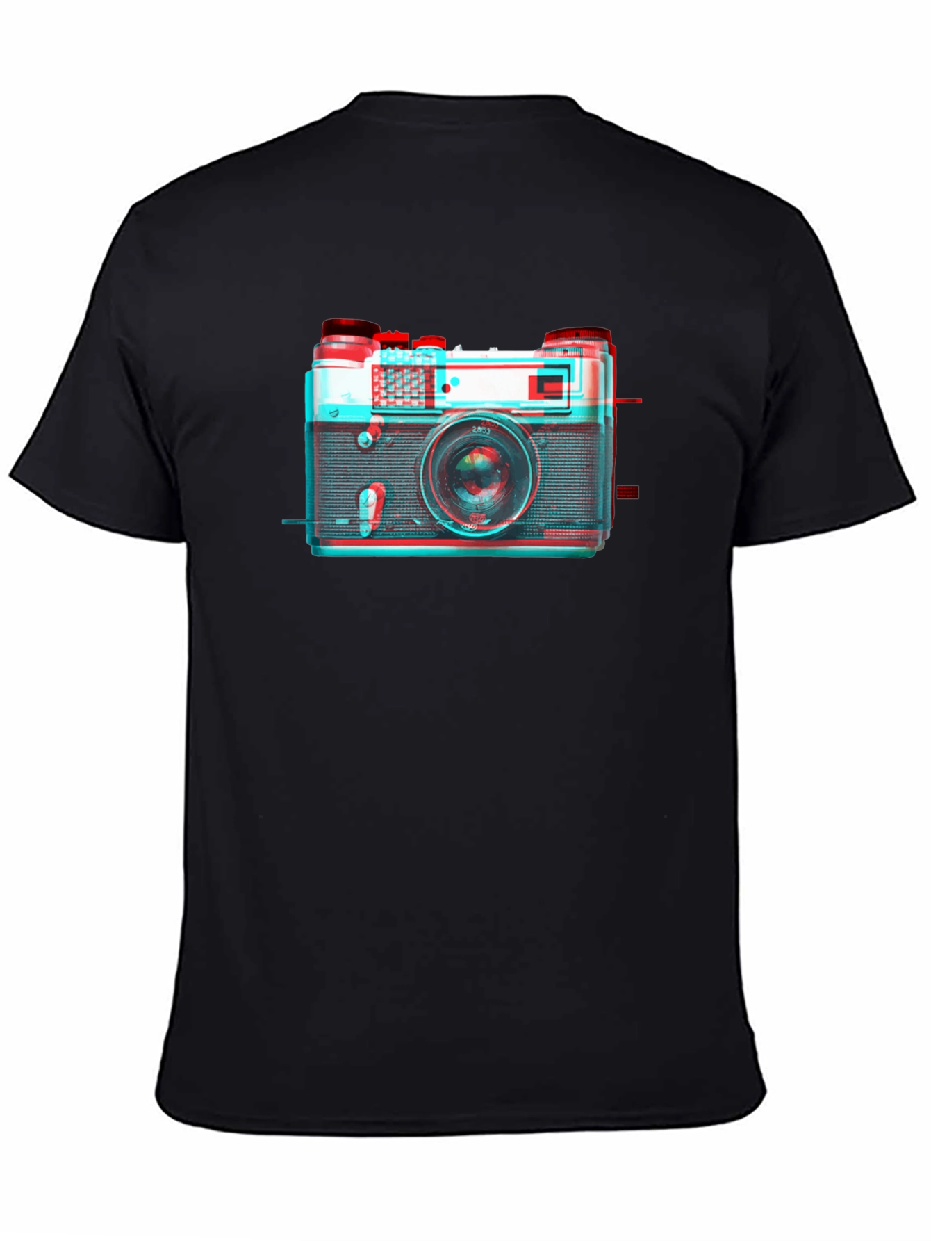 Retro Camera Graphic Tee - Classic Cool