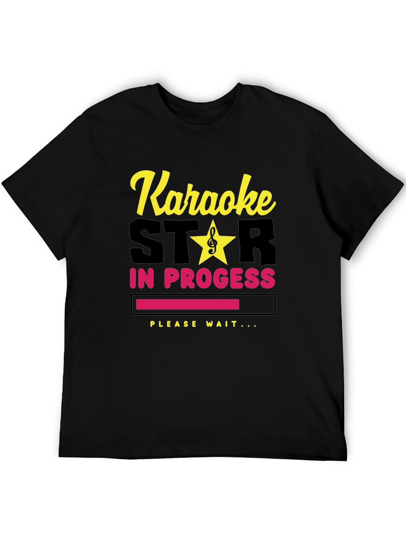 Karaoke Star In Progress Graphic T-Shirt