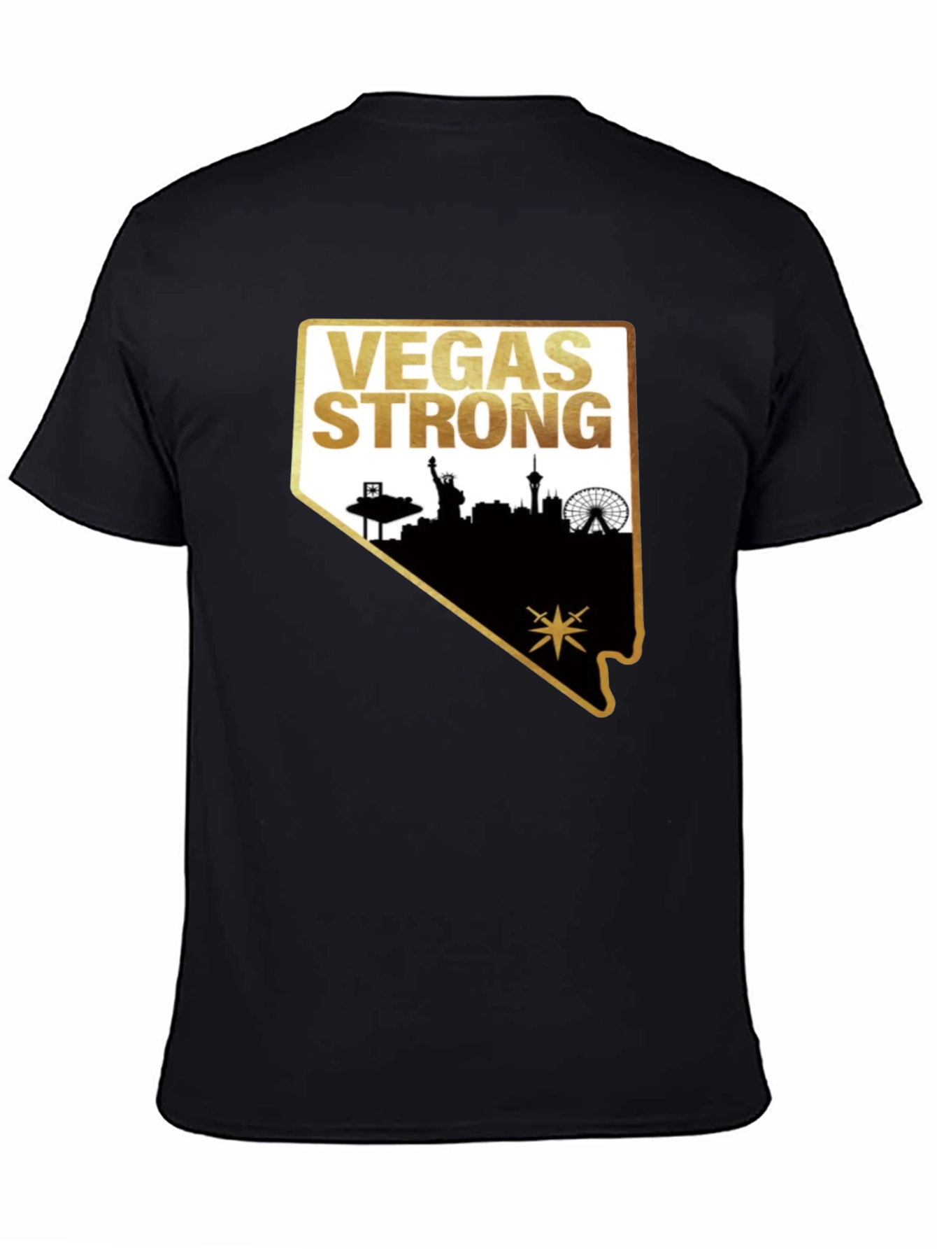 Vegas Strong Graphic T-Shirt - Unisex Cotton Tee