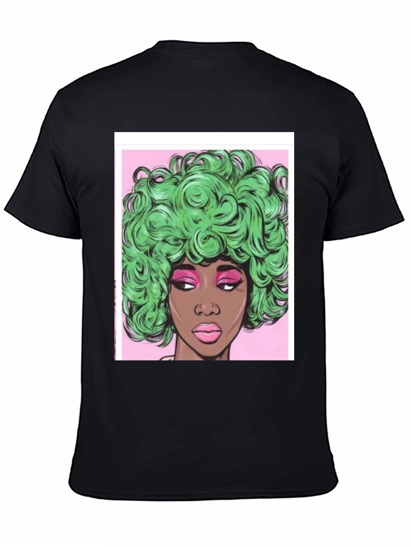 Funky Afro Pop Art T-Shirt