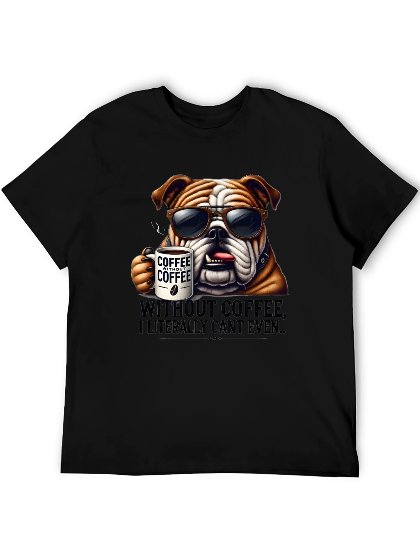 Coffee Bulldog T-Shirt