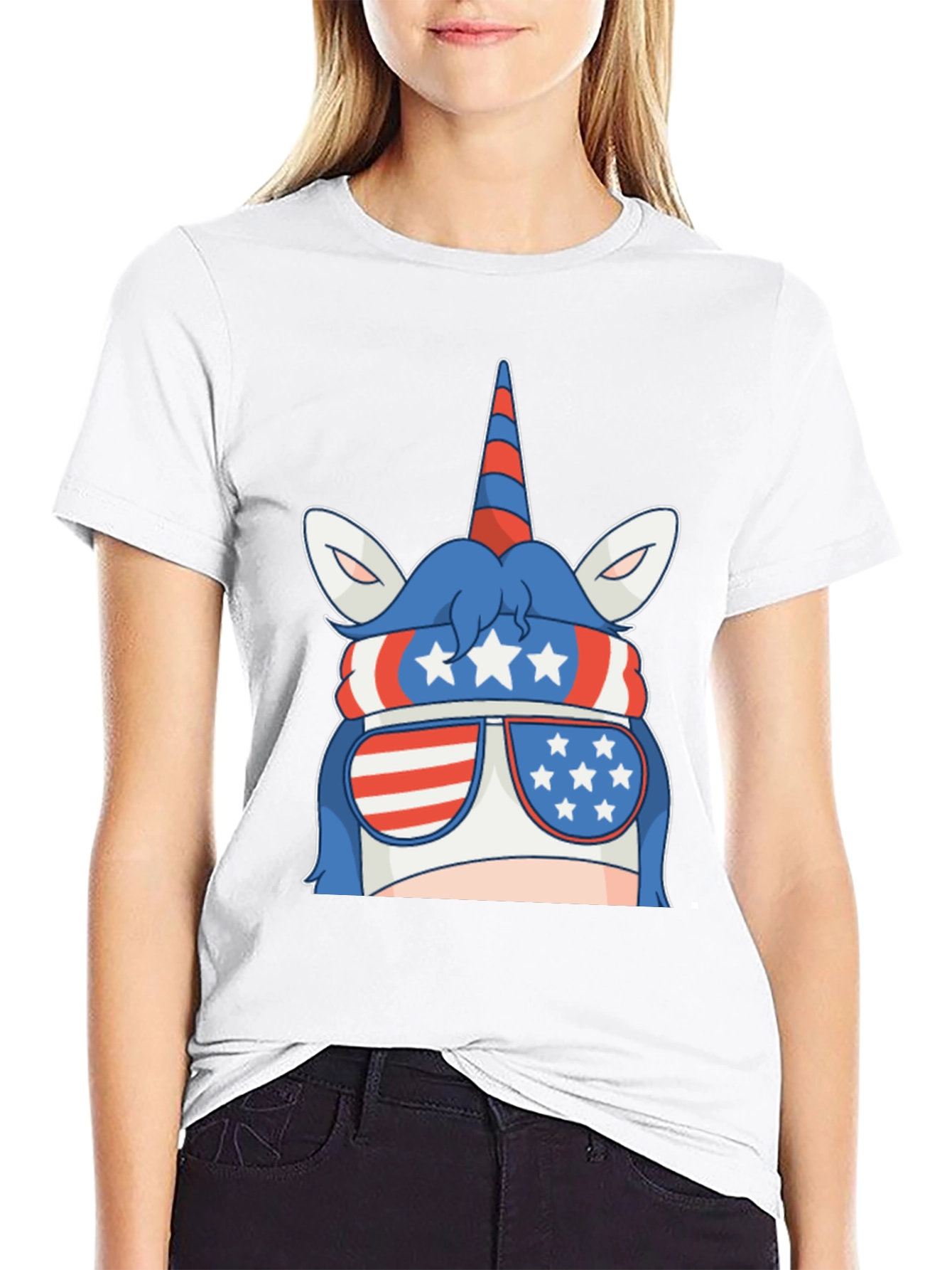 Patriotic Unicorn Tee