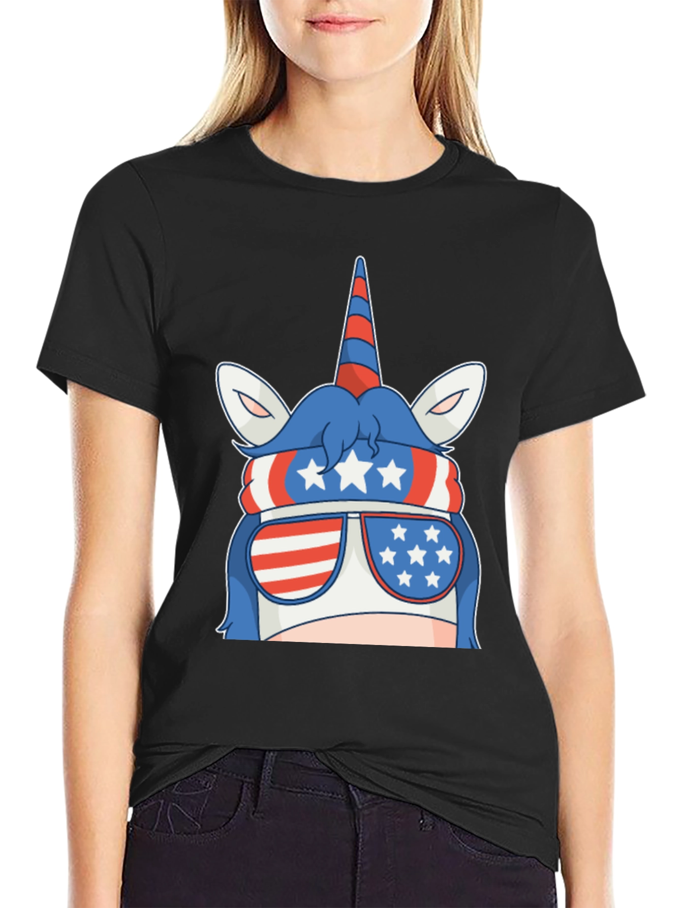 Patriotic Unicorn Tee