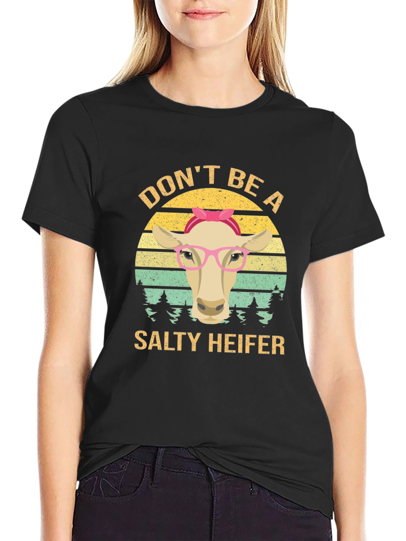 Dont Be A Salty Heifer Graphic Tee