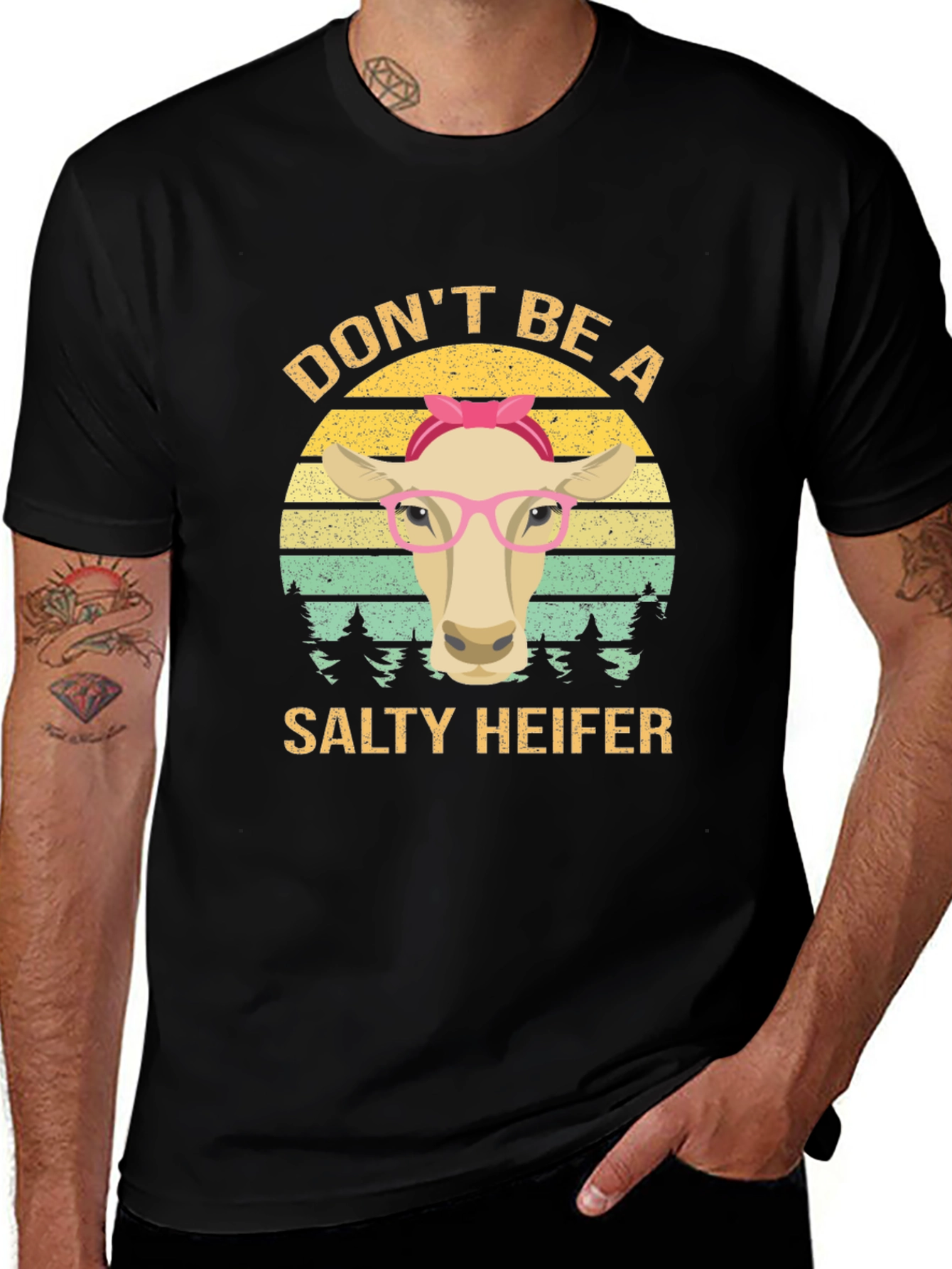 Dont Be A Salty Heifer Graphic Tee