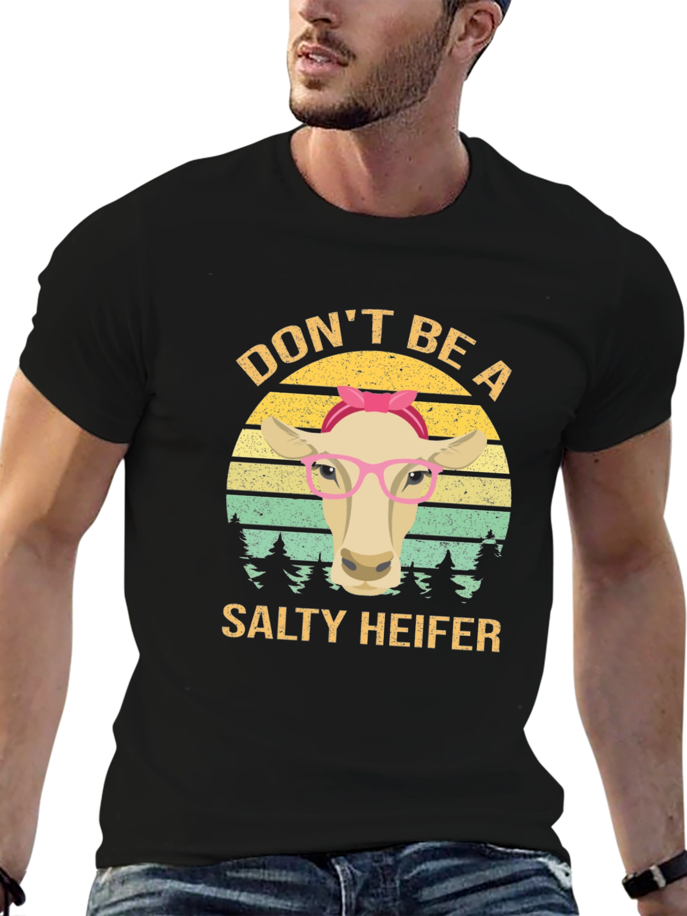 Dont Be A Salty Heifer Graphic Tee