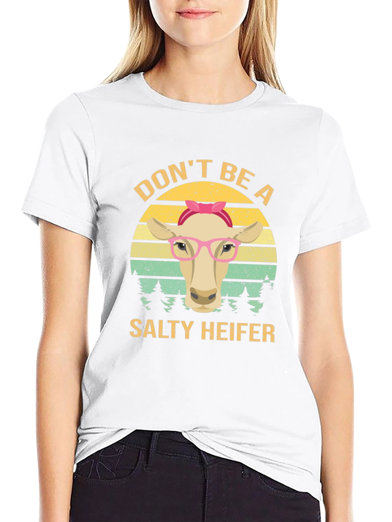 Dont Be A Salty Heifer Graphic Tee