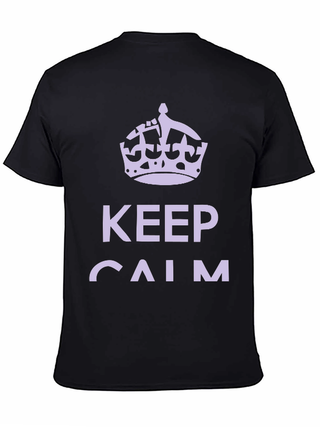 Keep Calm Crown Graphic T-Shirt