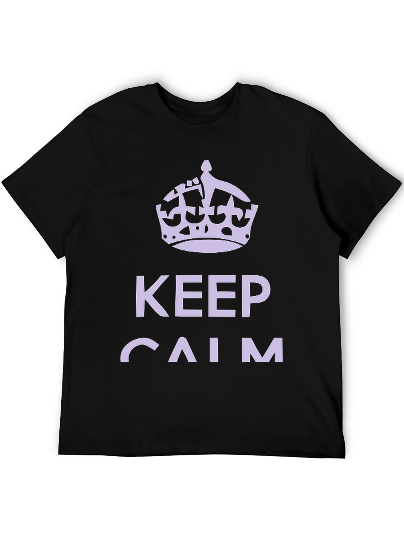 Keep Calm Crown Graphic T-Shirt