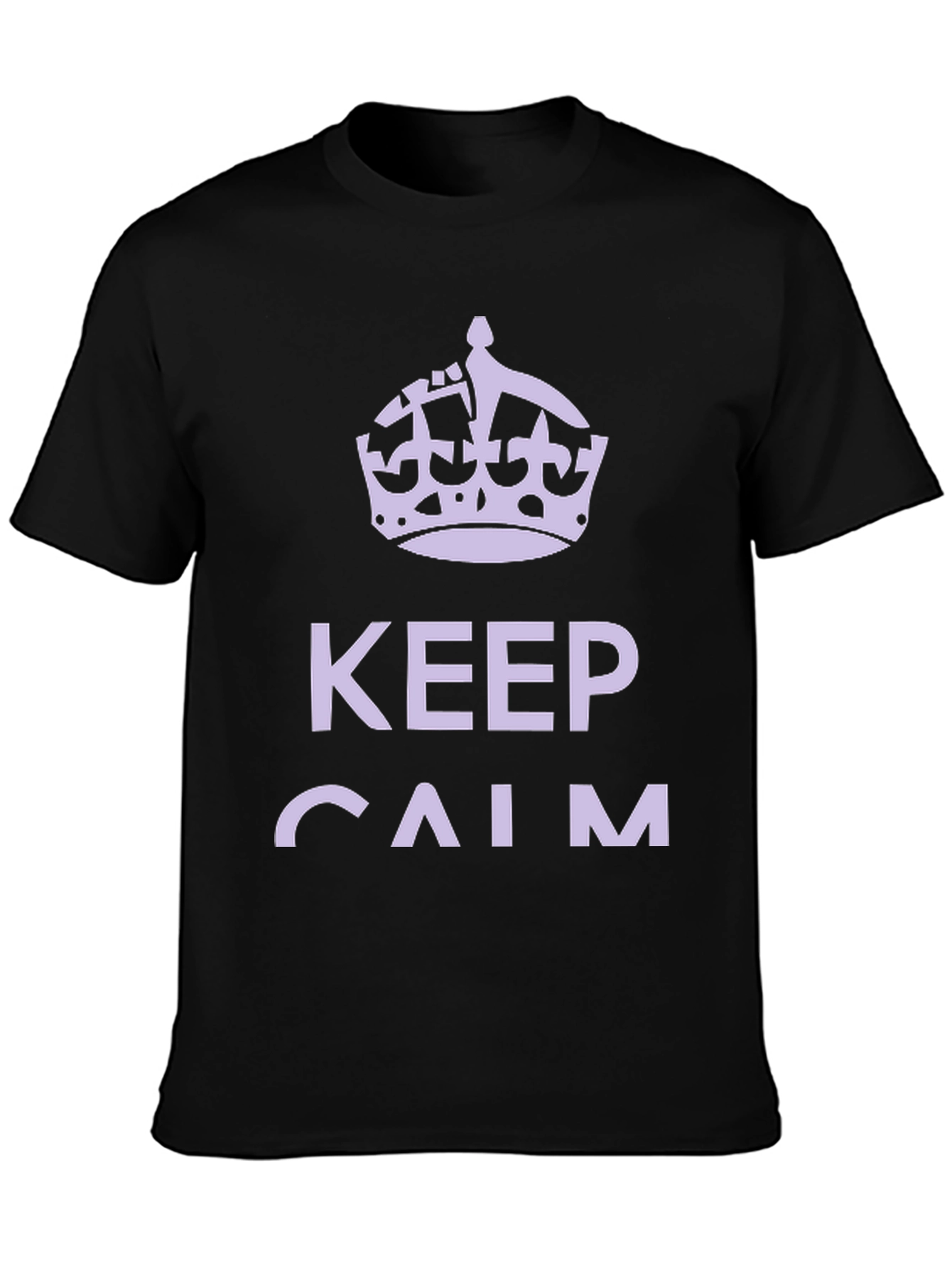 Keep Calm Crown Graphic T-Shirt