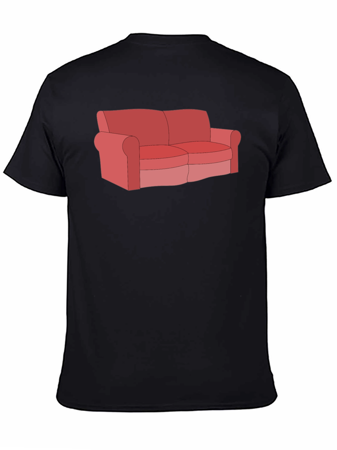 Couch Graphic Tee - Relax in Style