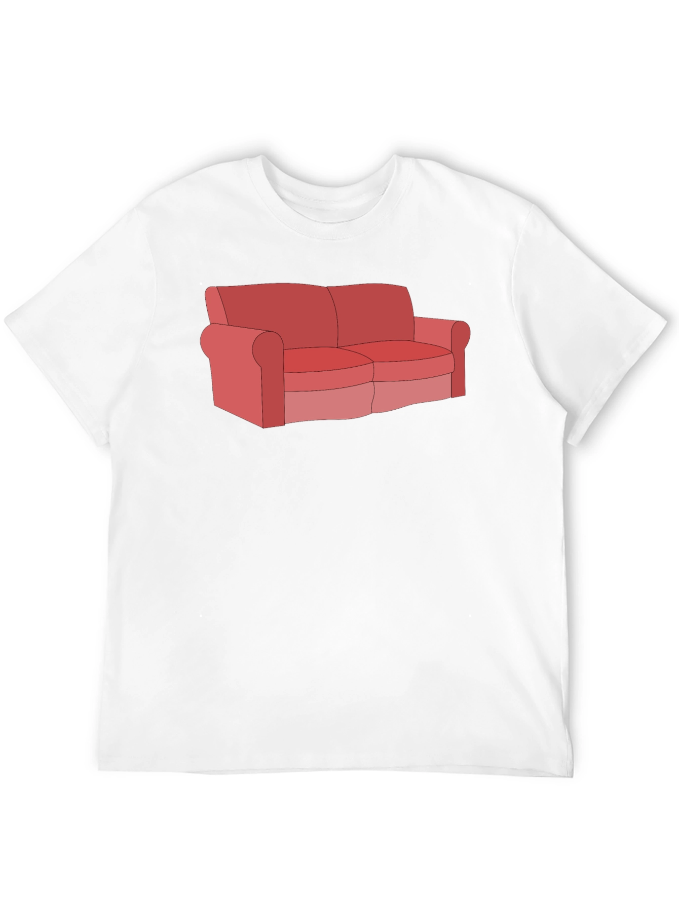 Couch Graphic Tee - Relax in Style