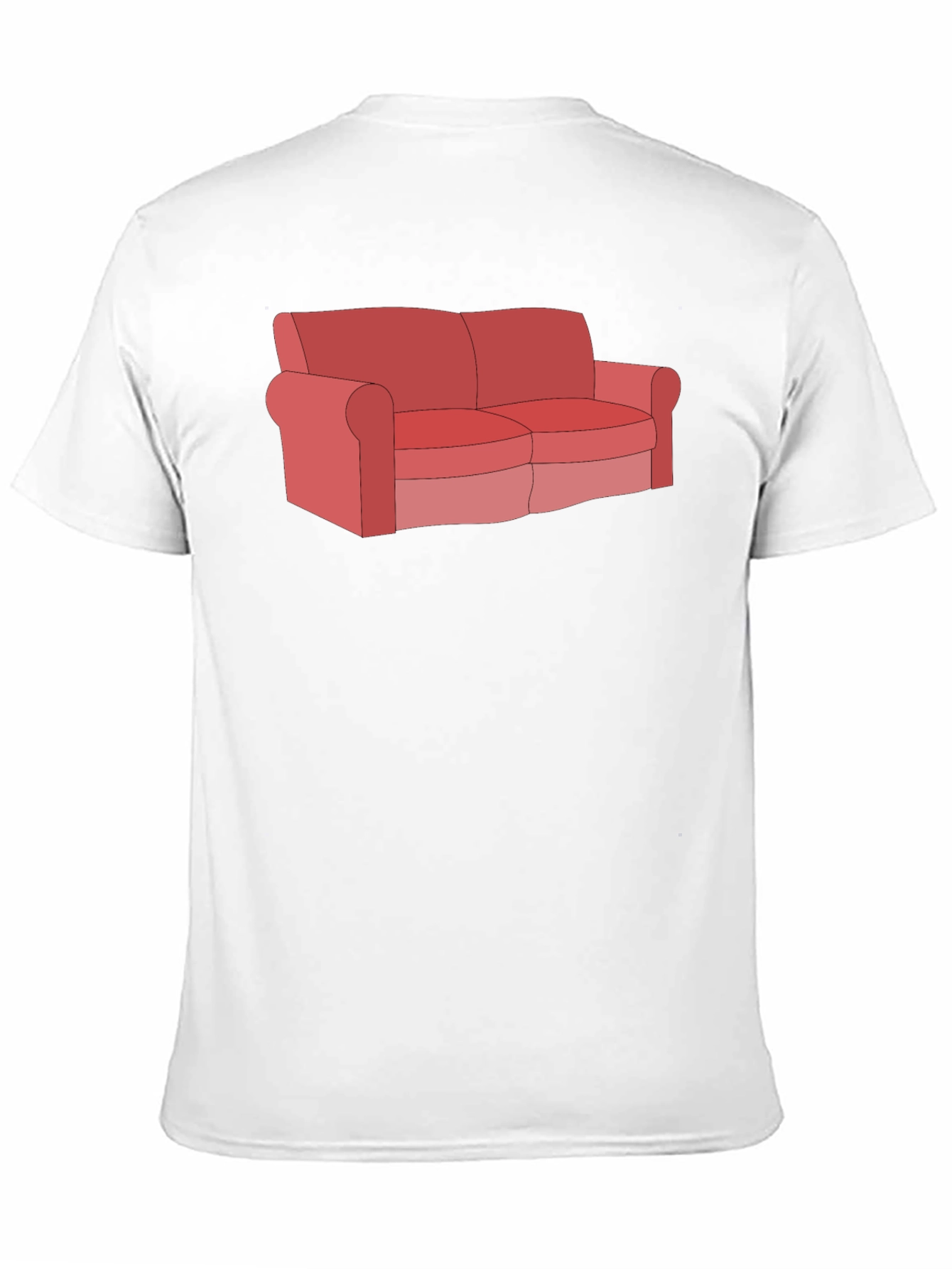 Couch Graphic Tee - Relax in Style